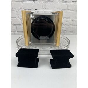 Watch Winder Smith Single Automatic Watch Winder Box Bamboo Tested Works